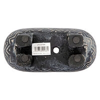 カルナック 鉢 アフリカンアニマルキャット ブラック 293648 1個（直送品）