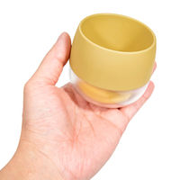 三浦園芸 鉢 キュート ビビ スモーキーの鉢 マスタードイエロー 298068 1個（直送品）