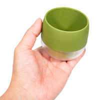 三浦園芸 鉢 キュート ビビ スモーキーの鉢 グラスグリーン 298067 1個（直送品）