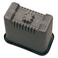 リッチェル プランター 菜園上手 深50型 ダークブラウン 299374 1個（直送品）