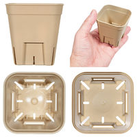 日本ポリ鉢販売 プレミアムプレステラ 75型 ブラウン 10個セット 314847 1個（直送品）