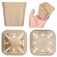 日本ポリ鉢販売 プレミアムプレステラ 90型 ブラウン 10個セット 314905 1個（直送品）