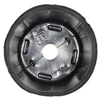 日本ポリ鉢販売 ノーマルポット 黒丸 75 2.5号 100個セット 328653 1個（直送品）