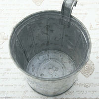 ケー・イー・アイ 鉢 シルバーバケツ 3.5号 334599 1個（直送品）