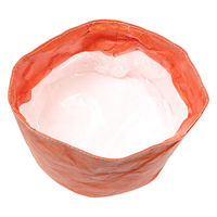 リーフ 鉢カバー 軽量鉢カバー 3号用 オレンジ 930265 1個（直送品）