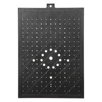 リーフ コウモリランバスケット 簡単板付けセット ブラック 板付き 930441 1個（直送品）