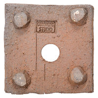 リーフ 鉢 信楽焼 COM WORK STUDIO作 MBー3 930573 1個（直送品）