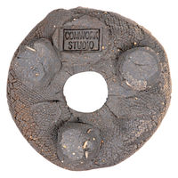 リーフ 鉢 信楽焼 COM WORK STUDIO作 CMTー7 930592 1個（直送品）