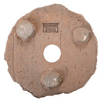 リーフ 鉢 信楽焼 COM WORK STUDIO作 LLBー6 930627 1個（直送品）