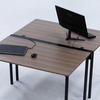 【軒先渡し】スチール配線BOX ブラック 幅1000×奥行110×高さ100mm ブラック 1台（直送品）