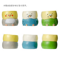 ケー・イー・アイ 鉢 リトルレジンポット インコ 273620 1個（直送品）