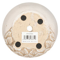 カルナック 鉢 ラフォーレフクロウ ホワイト BーLーWH 293740 1個（直送品）