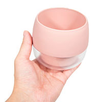 三浦園芸 鉢 ハイミニ ビビ スモーキーの鉢 コーラルピンク 298075 1個（直送品）