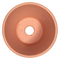 陶里 ドイツ製テラコッタポット (内径4.99×高さ4.93cm)穴あり 307916 1個（直送品）