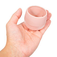 三浦園芸 鉢 リトル ビビ スモーキーの鉢 コーラルピンク φ6×H5.3cm 298063 1個（直送品）