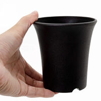 明和 ミニラン鉢 3.5号 多肉植物 ラン プラスチック 鉢×10個 268492 1個（直送品）