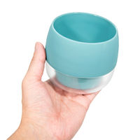 三浦園芸 鉢 ハイミニ ビビ スモーキーの鉢 アクアマリン 298076 1個（直送品）