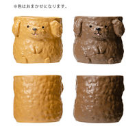 ケー・イー・アイ 鉢 リトルレジンポット トイプードル 272613 1個（直送品）