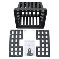 リーフ コウモリランバスケット グレー LLサイズ 5個入り 282475 1個（直送品）