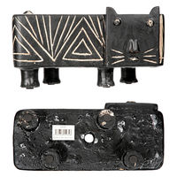 カルナック 鉢 アフリカンアニマルポット B 294443 1個（直送品）