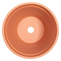 陶里 ドイツ製テラコッタポット (内径10.42×高さ9.72cm)穴あり 307958 1個（直送品）