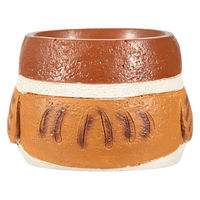 ケー・イー・アイ 鉢 リトルレジンポット スズメ 314366 1個（直送品）