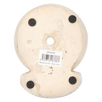 カルナック 鉢 アフリカンキャットポット B アイボリー 294441 1個（直送品）