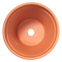 陶里 ドイツ製テラコッタポット (内径8.28×高さ7.79cm)穴あり 307919 1個（直送品）