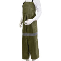 ヤマショウ 草刈り用サロペットL カーキ YEP-010KHL 1個（直送品）