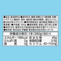 伊藤園 もぐっとナタデココ 爽やかサイダー風味 380g 1箱（24缶入）