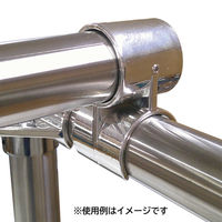 ワンタッチフリーエルボΦ25 No.12 クローム 20個入 ジョイント パイプ金物 1100100015977 1箱(20個入)（直送品）