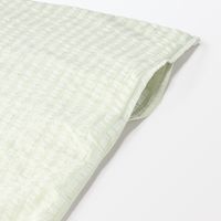 無印良品 綿 サッカー織 掛ふとんカバー ＳＤ １７０×２１０ｃｍ用 グリーン 良品計画