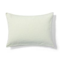 無印良品 綿 サッカー織 まくらカバー ５０×７０ｃｍ用 グリーン 良品計画