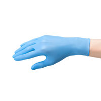 リーブル ニトリル ムーブ ブルー M BMP-292 1箱(200枚入)