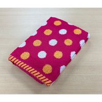 【アウトレット】フリュイ バスタオル（ピンク） QLT13016（P）-1P 1セット（1枚×3） 日繊商工