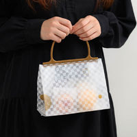 ヘッズ 和模様ハンドル付ギフトバッグ-3 JT-MC3B 1セット（1袋（20枚入）×10）