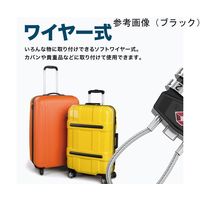 Trimate ダイヤル錠 ワイヤー式 ブラック AFF-WKBD005-BK 1個 60-7278-11（直送品）