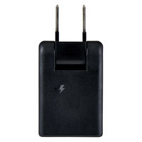 朝日電器 電源タップ 耐雷スイングアダプター プラグの方向を上下に変える ブラック A-380SB(BK) 1個（直送品）