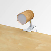 朝日電器 LEDクリップライト シリンダー 木目調 SPOT-UL101N(WD) 1個（直送品）