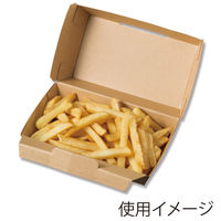 シモジマ 食品箱 NFネオクラフト ランチBOX S 004248316 1セット(1袋(20個入)×8)（直送品）