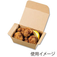 シモジマ 食品箱 NFネオクラフト スナックBOX S 004248319 1セット(1袋(20個入)×12)（直送品）
