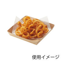 シモジマ 食品トレー NFネオクラフト トレー M 004248332 1セット(1袋(50個入)×16)（直送品）
