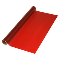 シモジマ フラワーラッピングロール ノーブル NO.10 レッド 006778230 1セット(1本×30)（直送品）