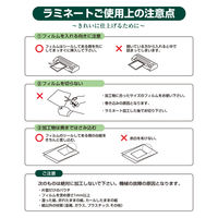 シモジマ ラミネートフィルム75μ 216×303 A4 007320023 1セット(1箱(100枚入)×10)（直送品）