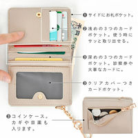 ディーエーピーネットワーク スリムミニウォレット コイン収納つきパスケース スモーキーブルー bon033_SBL 1個（直送品）