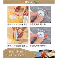 ディーエーピーネットワーク 繰り返し使える 真空保存袋 20枚セット monowa045 1S(20枚)（直送品）