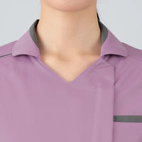 住商モンブラン スクラブ 兼用 半袖 ネイビー/グレー ML MS009-8391 1枚（直送品）