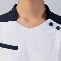 住商モンブラン ジャケット レディス 半袖 白/ネイビー M MJ058-0109 1枚（直送品）