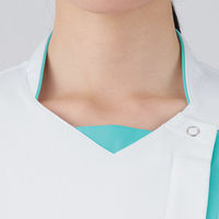 住商モンブラン スクラブ 兼用 半袖 白/ターコイズ/ターコイズ SS MS007-0133 1枚（直送品）