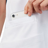 住商モンブラン スクラブ 兼用 半袖 コーラルピンク/ネイビー L MS008-1282 1枚（直送品）